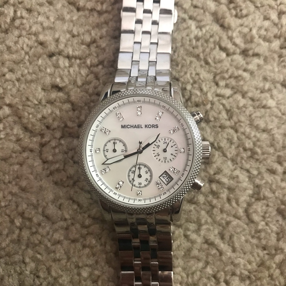 Silver Michael Kors Watch